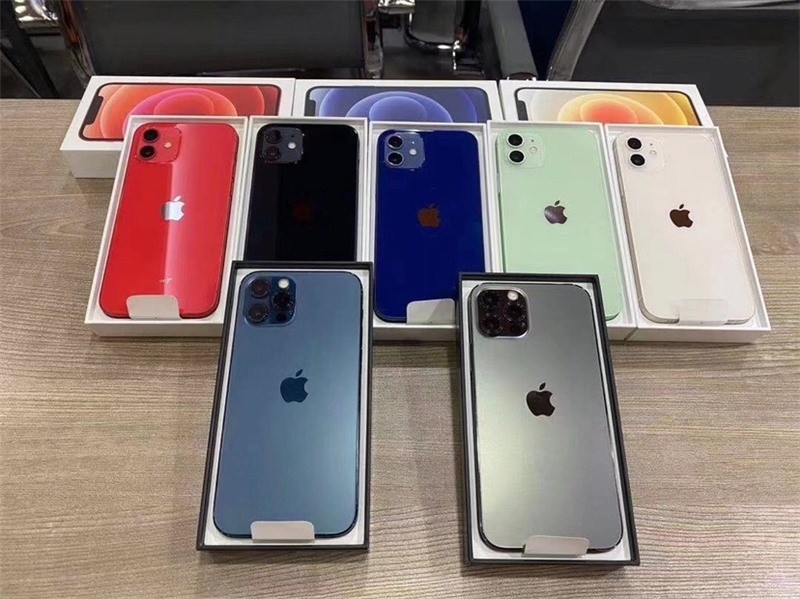 iphone12五種顏色真機圖曝光,你覺得哪個顏色最好看?