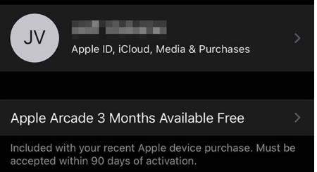 iPhone12新機福利,蘋果贈送3個月免費游戲服務