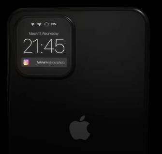 苹果iPhone新设计曝光:后摄模组或将加上副屏