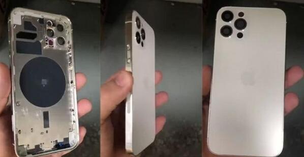 iPhone12 Pro白色版真機后蓋曝光,手感上比11Pro要小