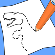 恐龙汽车动画涂鸦
